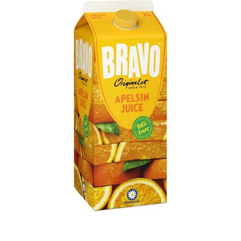 Bravo juice rumstemperatur